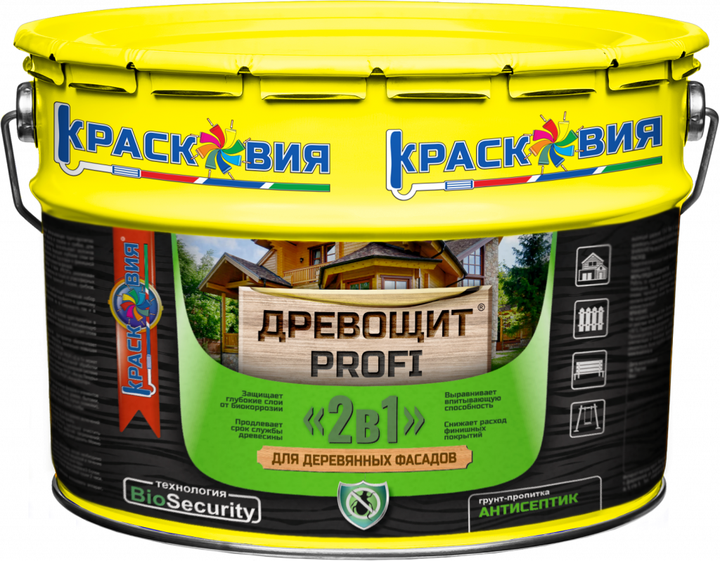 Древощит PROFI "2в1" (грунт-пропитка с защитой от плесени и грибка) — изображение 9