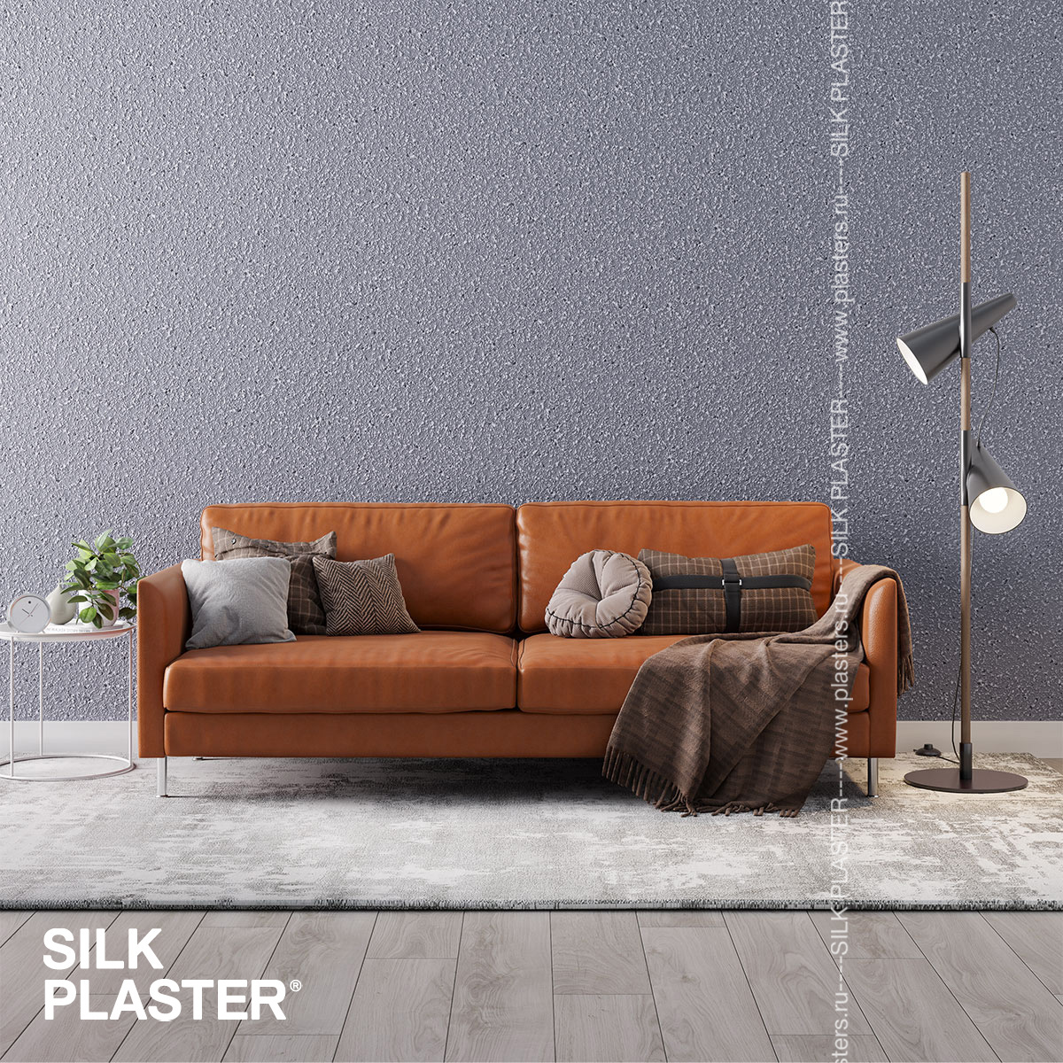 Жидкие обои Silk Plaster Жидкие обои Жидкие обои East 962, Серый — изображение 2