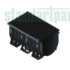 Лоток PolyMax пластиковый с решеткой ячеистой чугунной ВЧ кл. D400 (к-т) 0890044