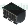 Лоток PolyMax пластиковый с решеткой щелевой чугунной ВЧ кл. Е600 (к-т) 0890005