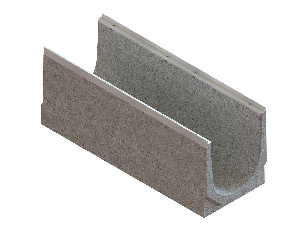 Лотки водоотводные бетонные BetoMax Drive DN300 каскадом h260-h410 под решетку кл.D400,E600 — изображение 4