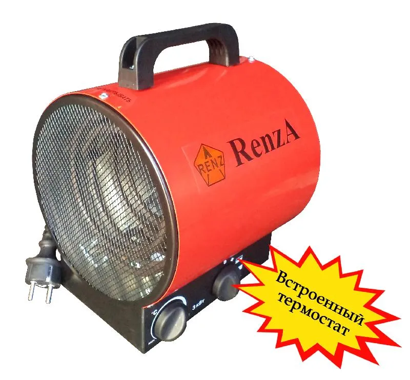 Тепловая пушка электрическая (с термостатом) BGP-3 RenzA