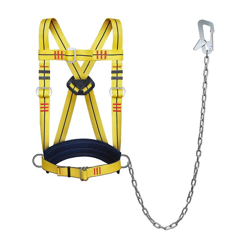 Пояс предохранительный УСП II ГД (ПП 2 ГД) с плечевыми лямками и цепью — изображение 4