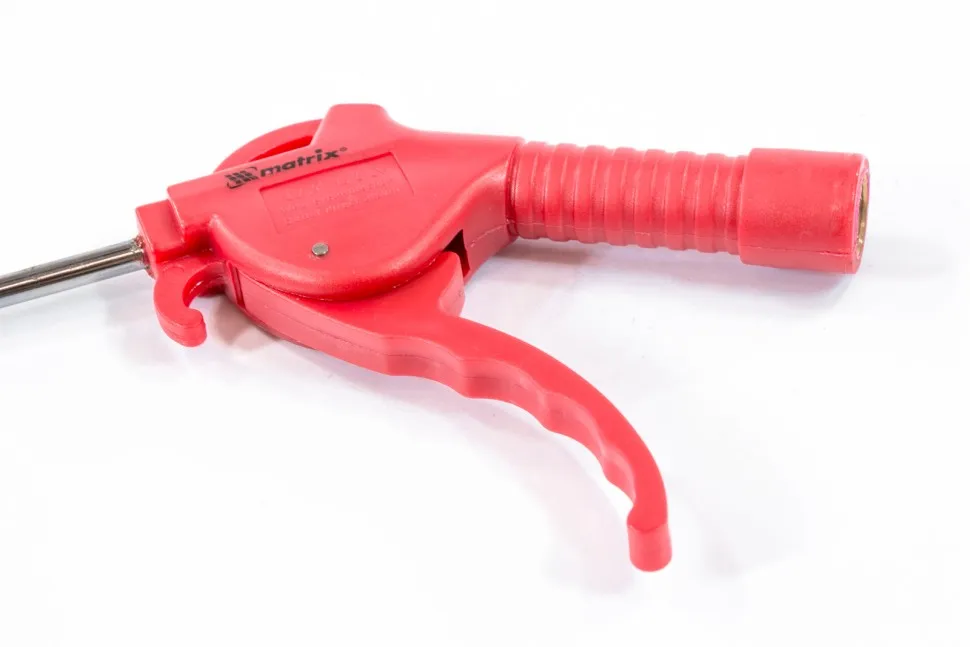 Пистолет продувочный с удлиненным изогнутым соплом, пневматический, 270 мм Matrix — изображение 2