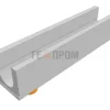 Лоток водоотводный бетонный Standart DN150 h=190 с вертикальным водосливом