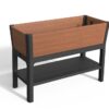 Готовая грядка Дарвин (Darwin elevated Garden Bed Pro) коричневый