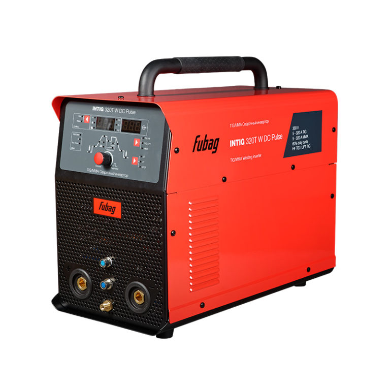 FUBAG Сварочный инвертор INTIG 320 T W DC PULSE с горелкой FB TIG 18 5P 4m, модулем охлаждения и тележкой — изображение 3