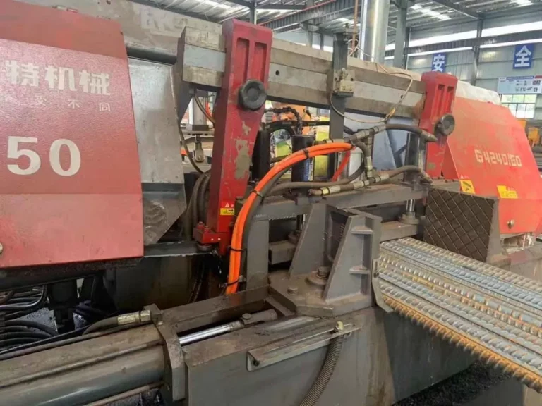 Автоматическая линия резки VPK SJT50 (18.2т) с функциями накатки резьбы, шлифовки и холодной высадки прессом торца прутка — изображение 4