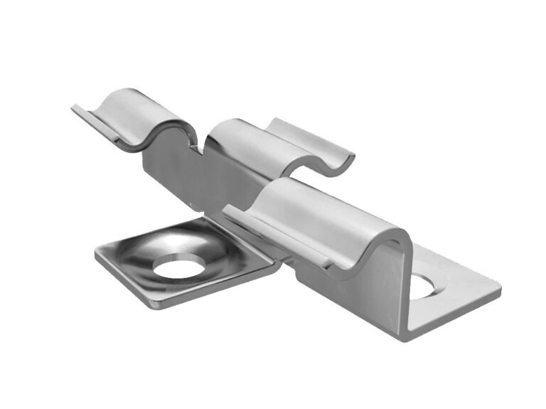 Клипса HILST Premium 3D (металл), 6,5мм (упак. 100шт)
