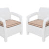 Комплект кресел TWEET Double Seat, цвет: белый