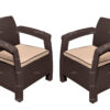 Комплект кресел TWEET Double Seat, цвет: венге