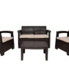 Комплект мебели Rattan Comfort 4, венге
