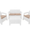 Комплект уличной мебели TWEET Terrace Set, белый