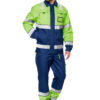 Костюм сигнальный "Илион" т.синий/флуоресцентный желтый (р. 68-70, рост 194-200)