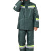 Костюм "Комфорт" т.зелёный/неоновый (зимний) (р. 68-70, рост 194-200)