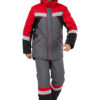 Костюм "Памир" серый/черный/красный (зимний) (р. 68-70, рост 194-200)