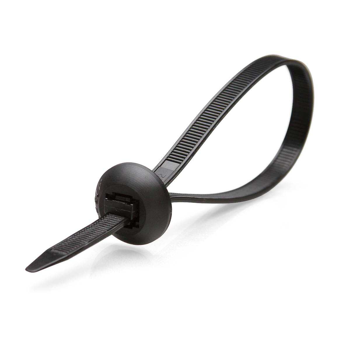 Стяжка нейлоновая КСК 8х380 (черн) (100шт)