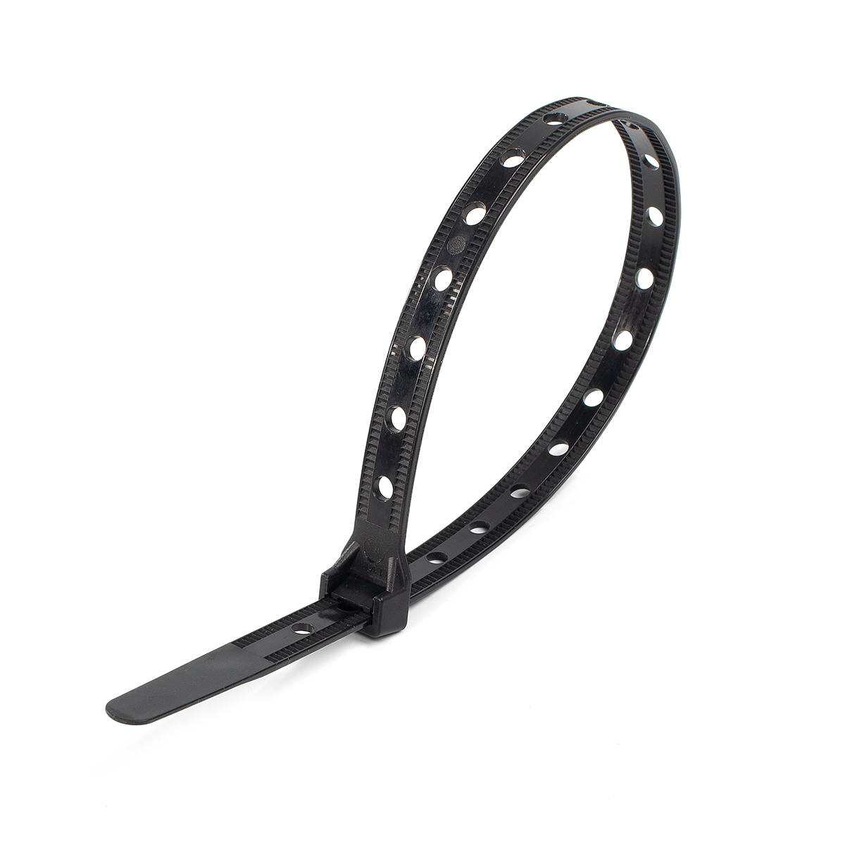 Стяжка нейлоновая с отверстиями под винт КСО "Multihole" 10х360