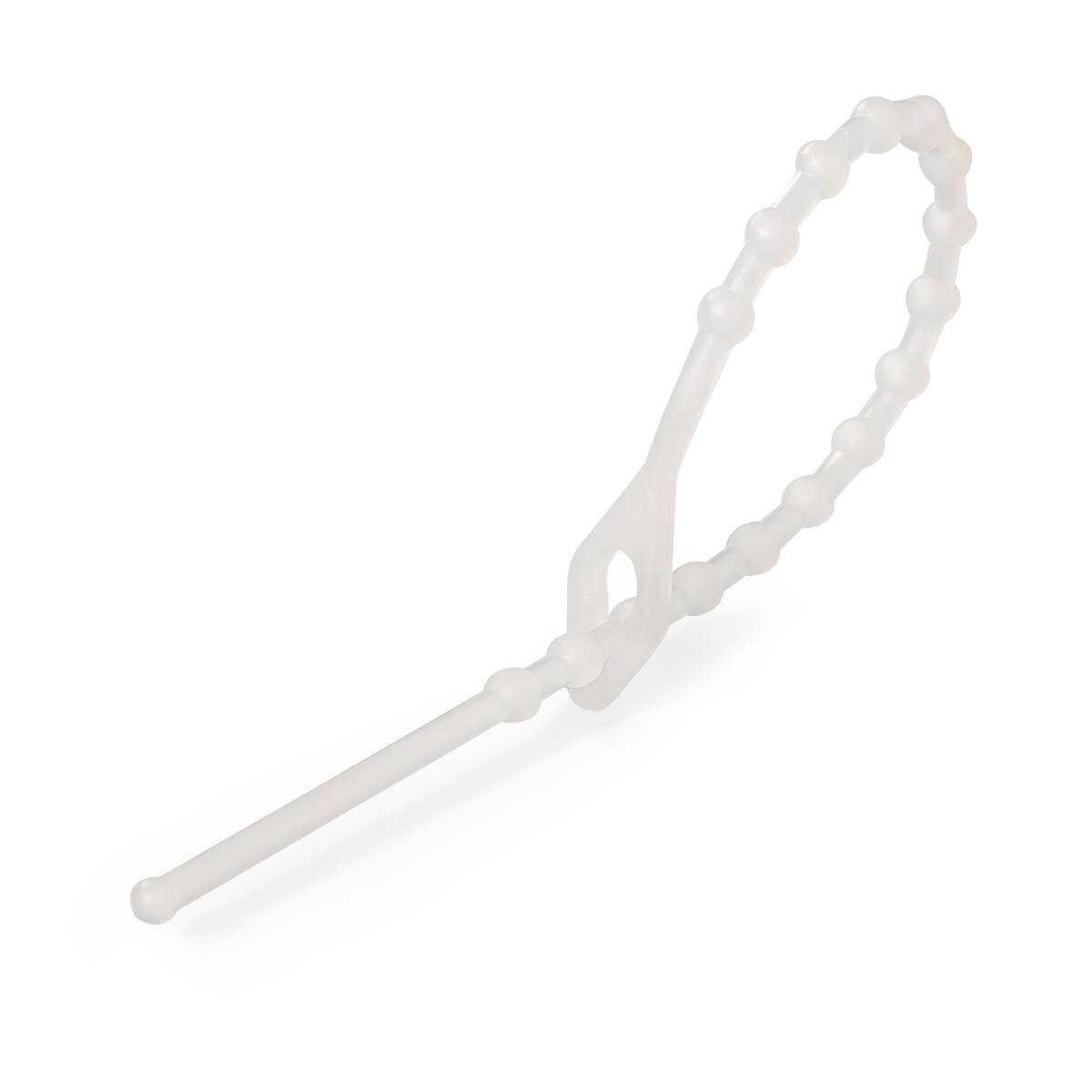 Стяжка нейлоновая КСШ 180 (бел) (100шт) (Fortisflex) КСШ 180 (бел) (100шт)