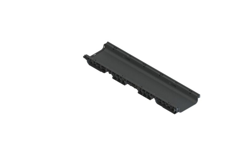Лоток водоотводный пластиковый PolyMax Basic DN200 h80