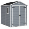 Сарай "Манор 6x8DD" (размеры 177х230 см), серый