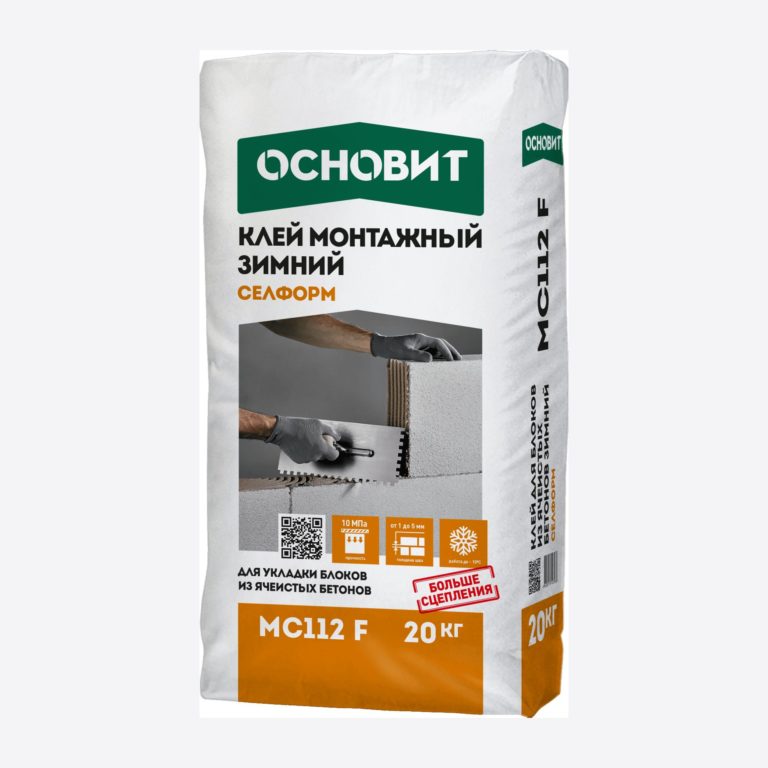 СЕЛФОРМ MC112 F клей монтажный зимний ОСНОВИТ