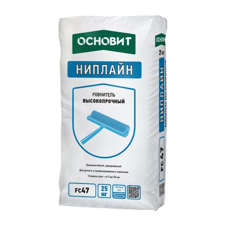 РОВНИТЕЛЬ ВЫСОКОПРОЧНЫЙ ОСНОВИТ НИПЛАЙН FC47