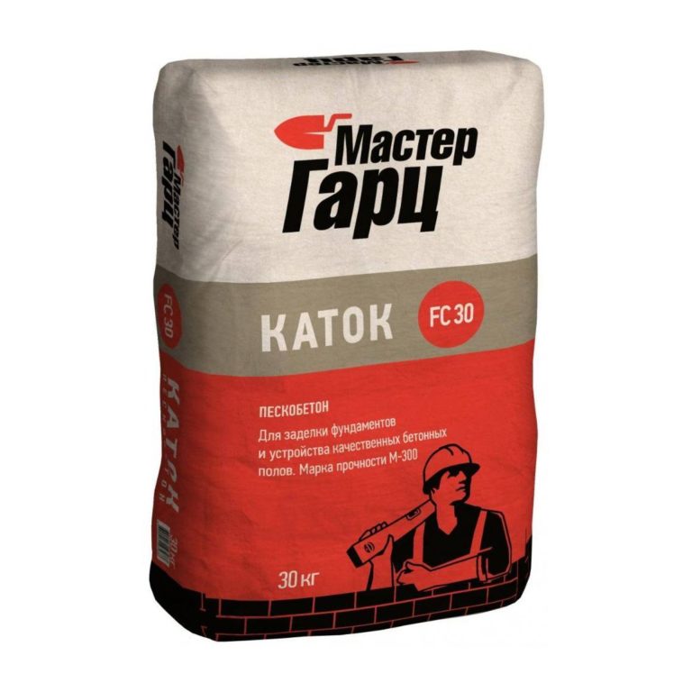 КАТОК М-300 пескобетон МАСТЕР ГАРЦ (30кг)