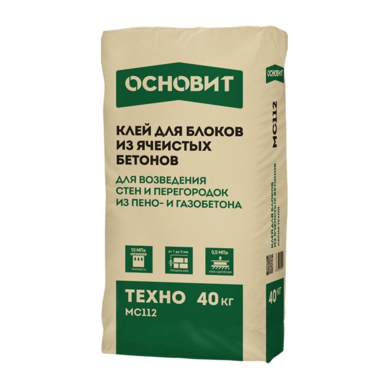 ТЕХНО клей монтажный MC112 ОСНОВИТ