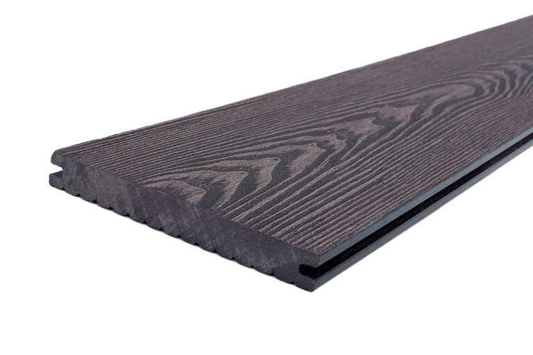 Палубная доска полнотелая из ДПК марки HOLZHOF Solid, 150*18