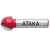Фреза Атака пазовая галтельная D25.4/ф8/H16