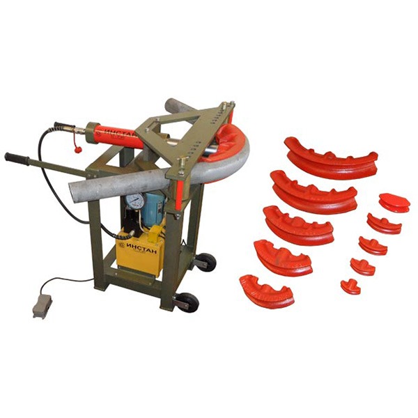 Трубогиб гидравлический с электроприводом ТГ-3ЭП (стационарный) (до 3") с ручным распределителем и педалью