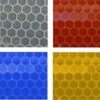Световозвращающая пленка тип Б PL9900 (белая, синяя, красная, желтая) (ширина 1.22м)