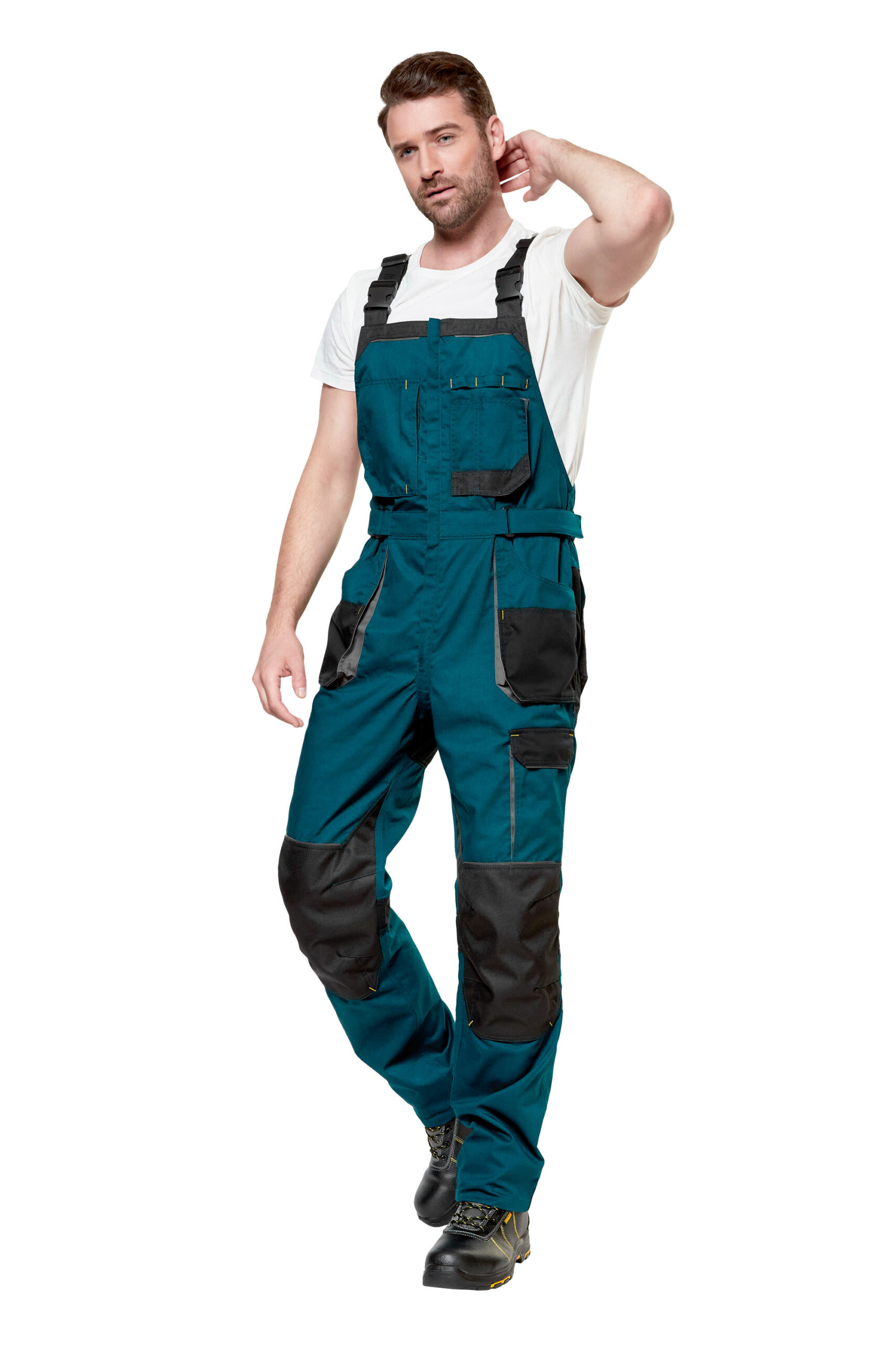 Полукомбинезон "Снейк" т.бирюзовый/черный (р. 64-66, рост 170-176)