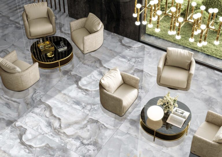 Керамогранит Primavera Honey Onyx Bianco Polished 600*1200 (1,44 м2) — изображение 10