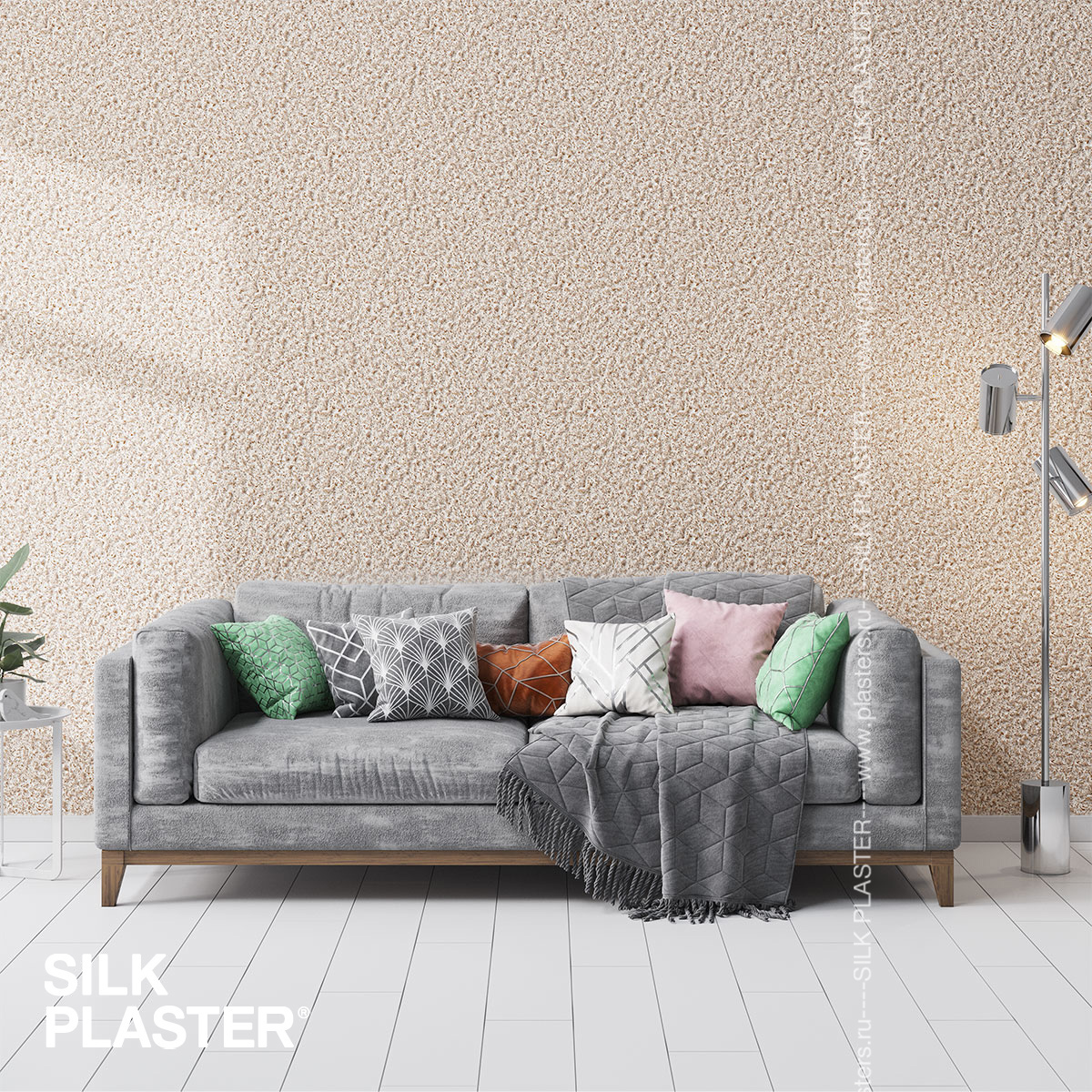 Жидкие обои Silk Plaster Жидкие обои Жидкие обои Prestige 409, Коричневый — изображение 2