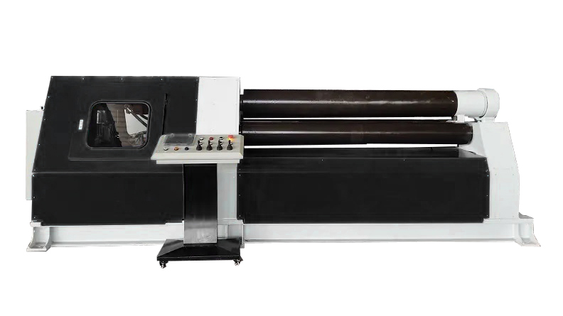 Четырехвалковый гидравлический вальцовочный станок STALEX W12-8x2000