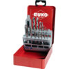 Набор метчиков HSS Ruko Set 4 (15шт), 245004