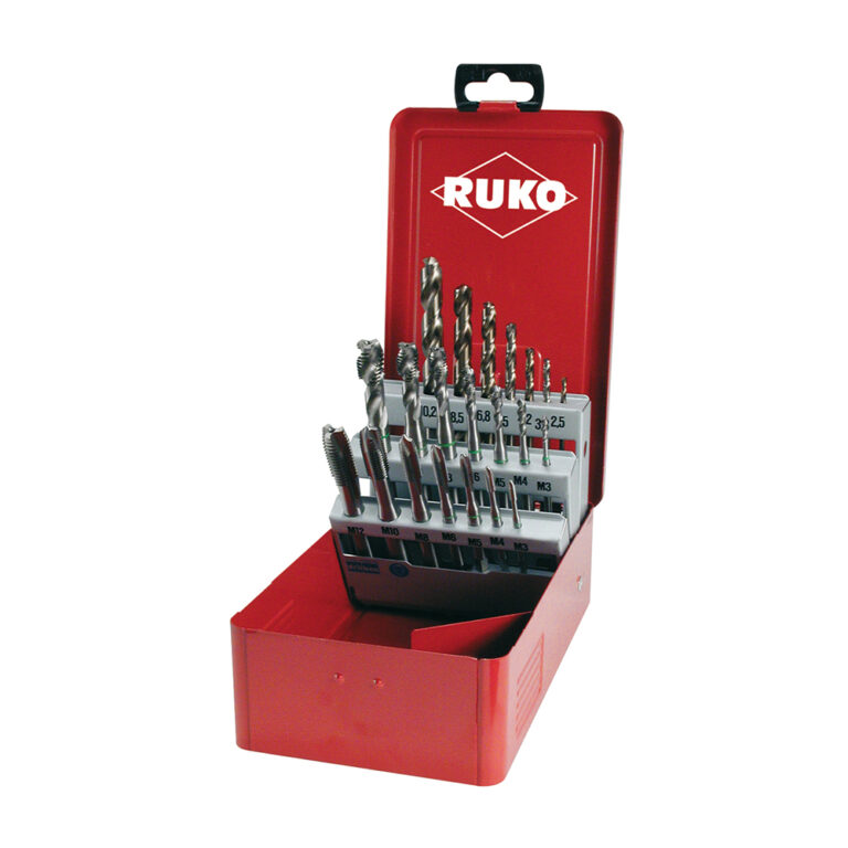 Набор метчиков Ruko HSSE-Co5 (21шт), 245054
