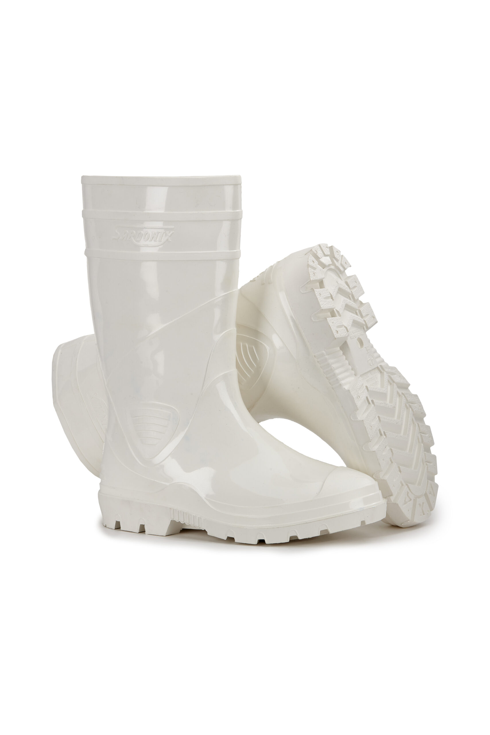 Сапоги ПВХ, белый (р.46)