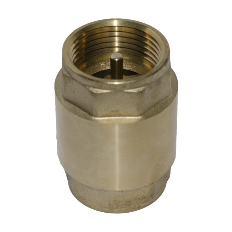 Клапан обратный пружинный 1/2" с сердечником В/В