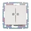 Выключатель в рамку с/у Valena 694290, 2 клавиши, 10А, 230В, IP20