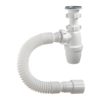 Сифон бутылочный Orio А-3202, 1 1/4"х40 мм, малый корпус, решетка d=63мм