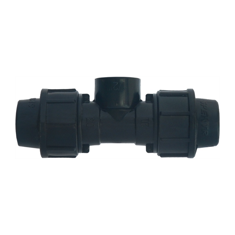 Тройник Spektr компрессионный, комбинир. PN16 ВР 20х1/2"