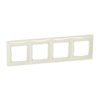 Рамка 4-х постовая горизонтальная Valena 695634 IP20