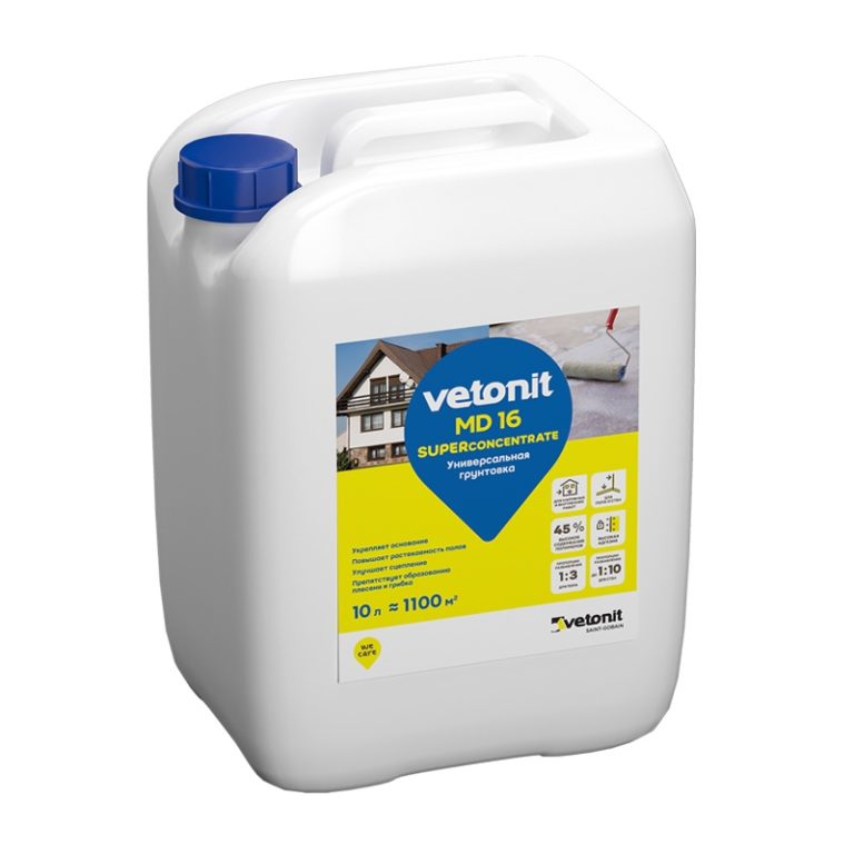 Грунтовка-концентрат Vetonit МД16 (10 л)