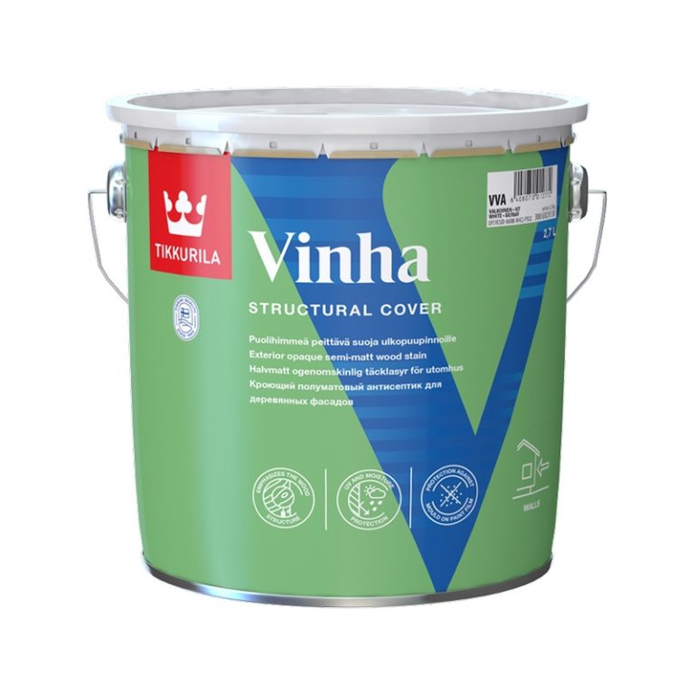 Антисептик кроющий Tikkurila Vinha Classic VC полуматовый (2,7 л)