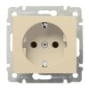Розетка в рамку с/у Valena 695612, 1 гнездо, с/з, 16А, 230В