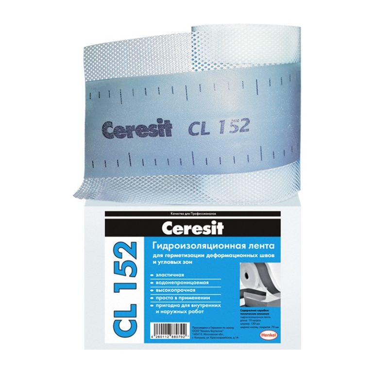 Лента герметизирующая Церезит CL 152, 10 м