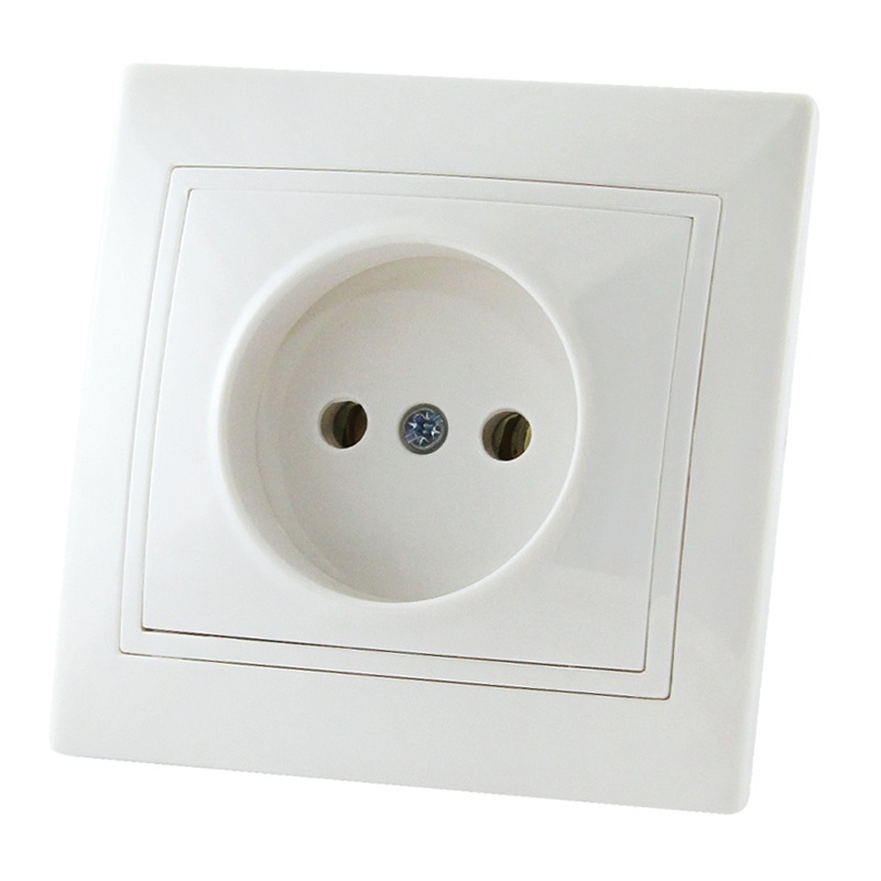 Розетка с/у Таймыр SQ1814-0011, 1 гнездо, б/з, белая